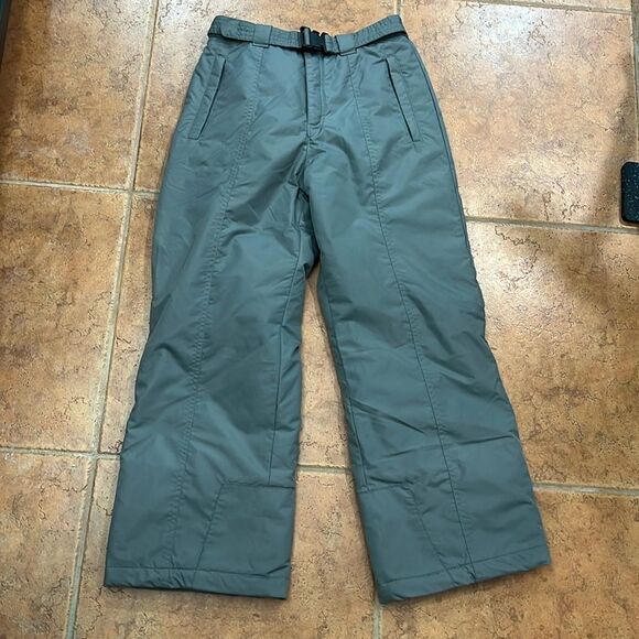 Columbia Lined Insulated Ski Snow Winter Waterproof Pants Kids 10-12 - Picture 1 of 9